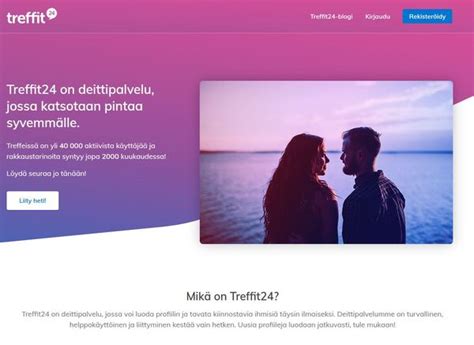 treffit suomi24.fi|The 3 Best Dating Sites in Finland (What I Learned)